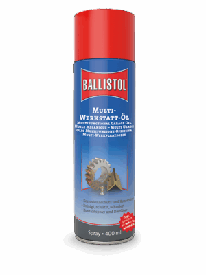 Ballistol Multi-Werkstatt-Öl als Spray 400 ml