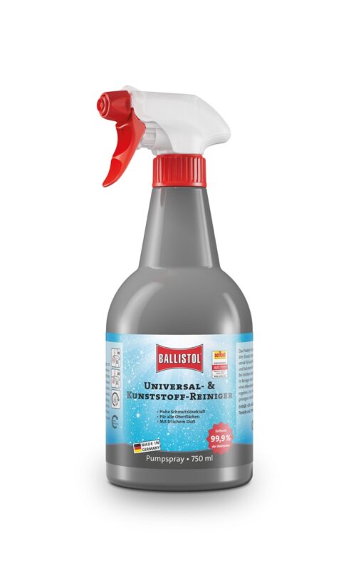 Groß (25075 RGB) Ballistol Universal- und Kunststoffreiniger 750ml Pumpsprüher