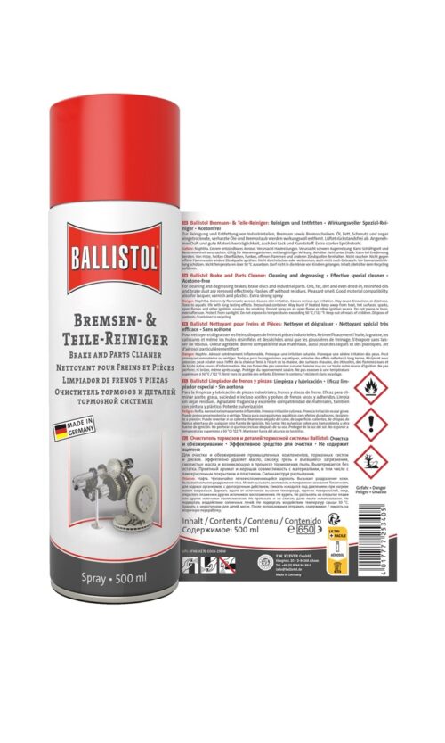 Ballistol Bremsen- und Teilereiniger, Spray 500ml