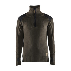 Wollsweater Half Zip