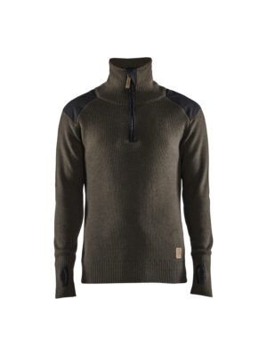 Wollsweater Half Zip