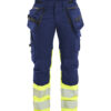 Damen High Vis Arbeitshose Stretch