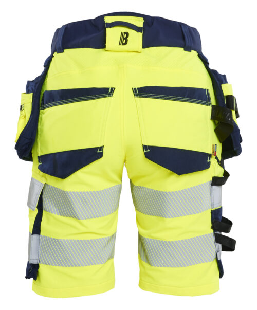 Damen High Vis Shorts 4-Wege-Stretch