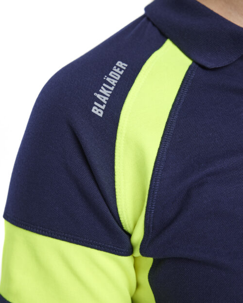 03170b22-67da-44ae-8b17-b9283ac621f1 Damen Poloshirt mit High Vis