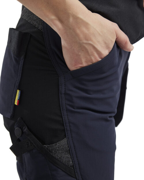 Damen Handwerker Shorts 4-Wege-Stretch