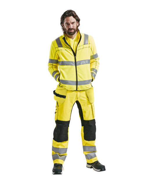 High Vis Microfleece Jacke
