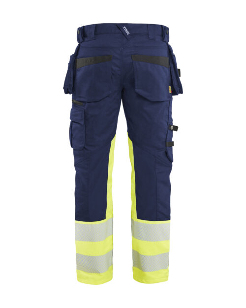High Vis Arbeitshose Stretch