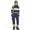 Damen High Vis Arbeitshose mit Stretch