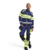 Damen High Vis Sweatjacke