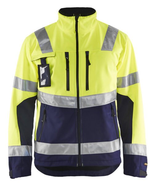 High Vis Softshell Jacke