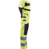 High Vis Arbeitshose mit Stretch