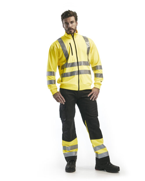 0a2718db-83b8-4218-9723-4daf0a578a98 High Vis Sweatjacke