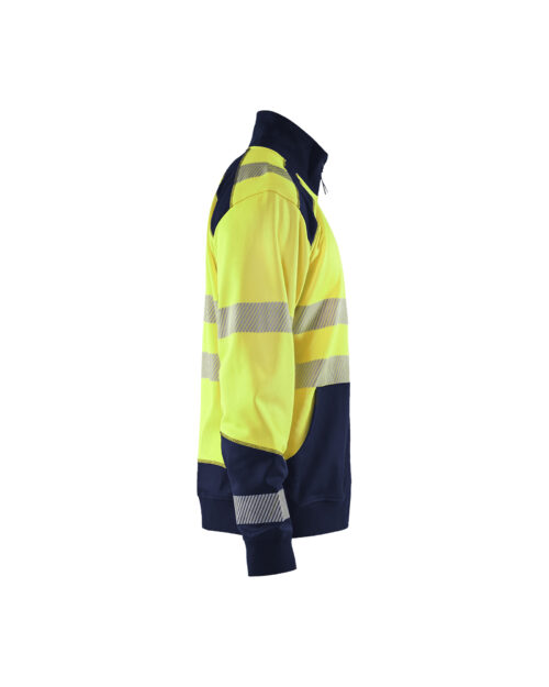 0d273a6f-a167-4a7e-8f0f-4f317acfa4a9 High Vis Sweatshirt Half-Zip