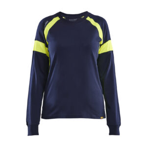 Damen Langarmshirt mit High Vis