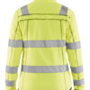 Damen High Vis Microfleece Jacke
