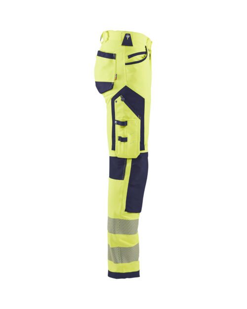 High Vis Arbeitshose 4-Wege-Stretch ohne Werkzeugtaschen