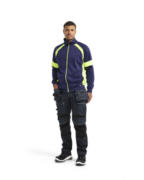 155eec42-98e5-45f4-8f3c-b6868d67db9f Sweatjacke mit High Vis