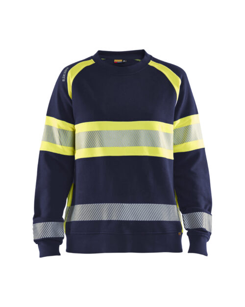 Damen High Vis Sweatshirt