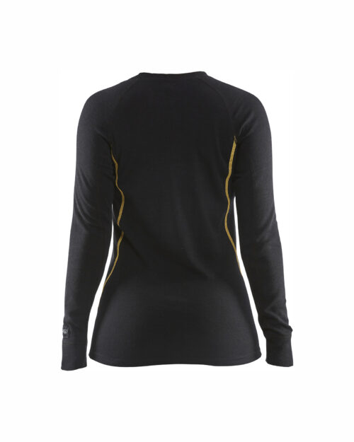 Damen Flammschutz Thermo-Shirt, 68% Merino