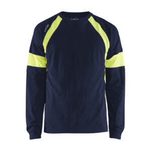 Langarmshirt mit High Vis