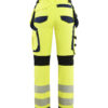 Damen High Vis Arbeitshose 4-Wege-Stretch