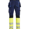 High Vis Arbeitshose 4-Wege-Stretch