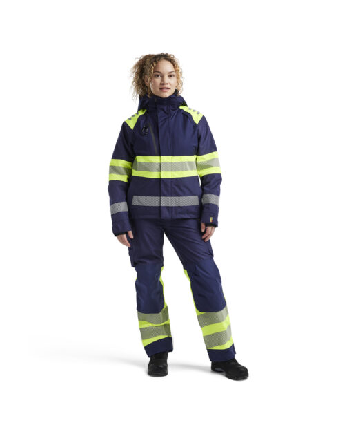 Damen High Vis Shell Jacke