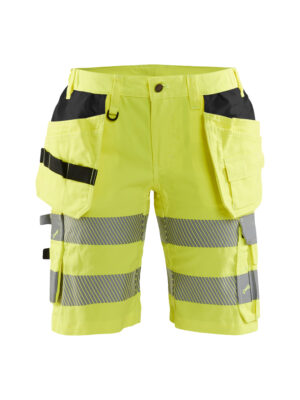 Damen High Vis Shorts mit Stretch
