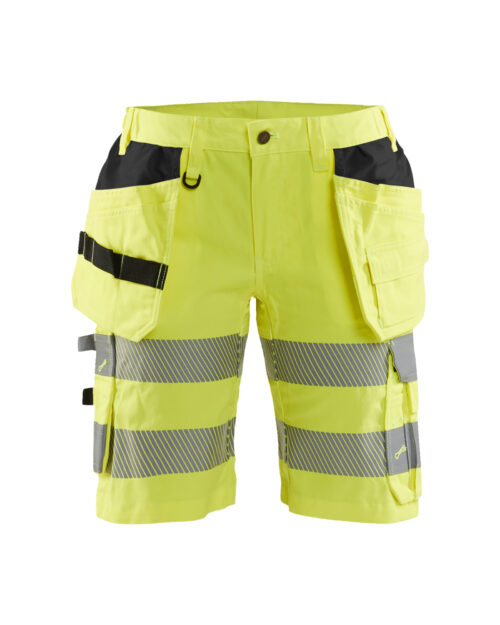 Damen High Vis Shorts mit Stretch
