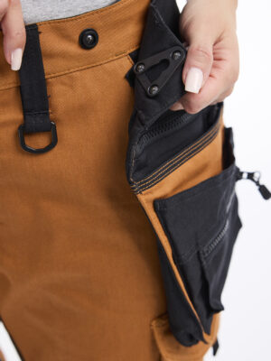 STRIKER Damen Handwerker Shorts mit Stretch