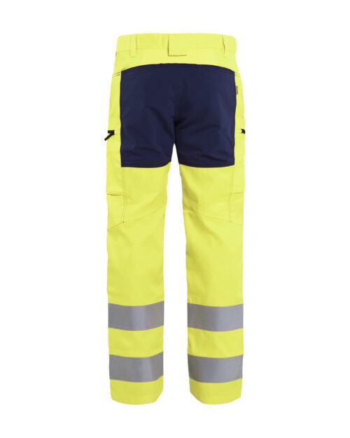 High Vis Arbeitshose mit Stretch