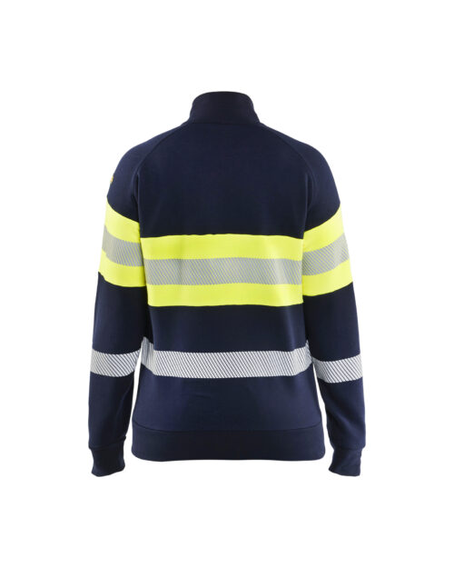 Damen High Vis Multinorm Sweatjacke