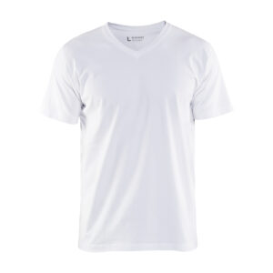 T-Shirt mit V-Kragen
