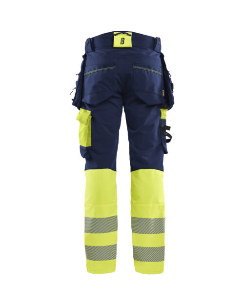 High Vis Arbeitshose 4-Wege-Stretch