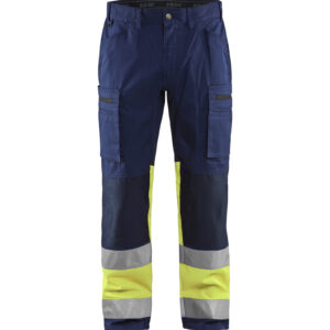 High Vis Arbeitshose mit Stretch