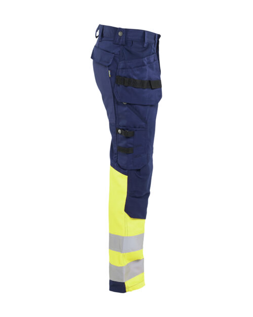 High Vis Arbeitshose mit Stretch