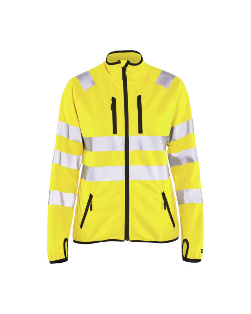 Damen High Vis Softshell Jacke