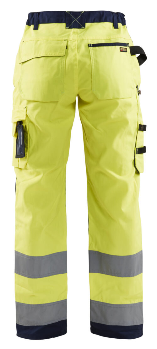 Damen High Vis Arbeitshose ohne Werkzeugtaschen