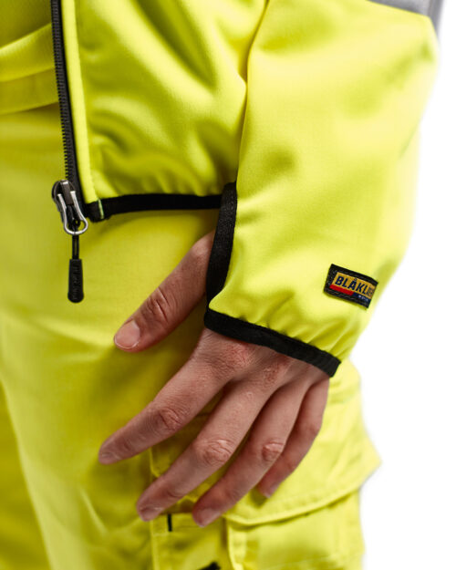 Damen High Vis Softshell Jacke