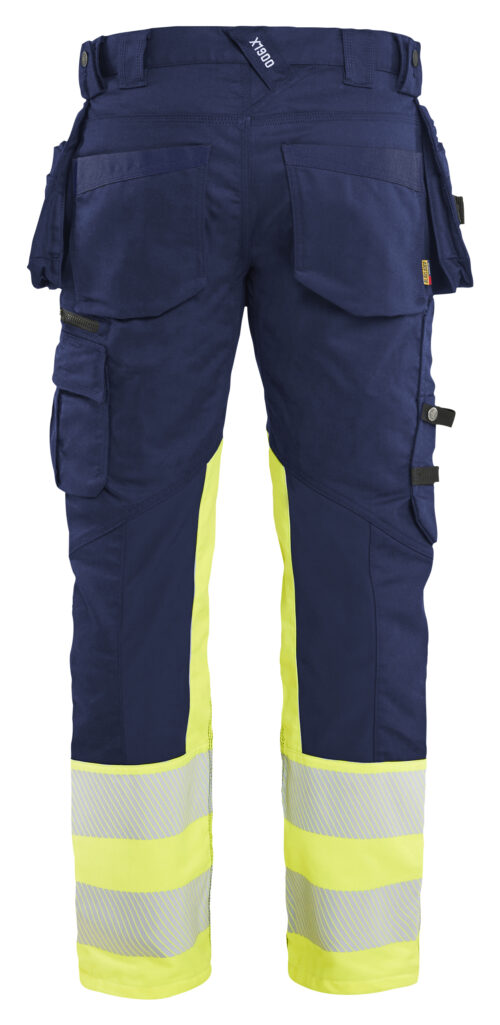 High Vis Arbeitshose Stretch