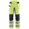 Damen High Vis Arbeitshose mit Stretch