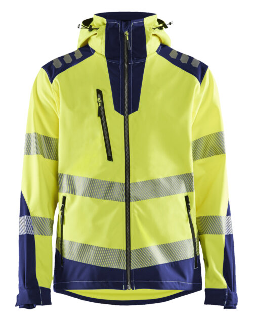 High Vis Softshell Jacke