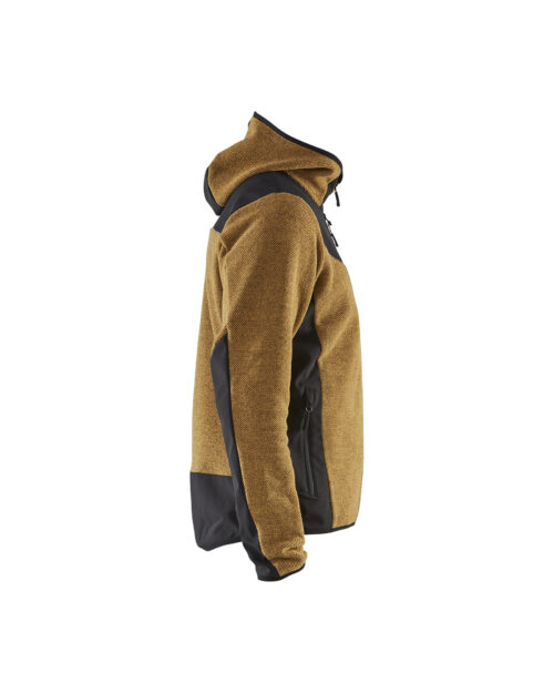 Strickjacke mit Softshell