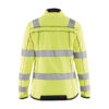 Damen High Vis Microfleece Jacke