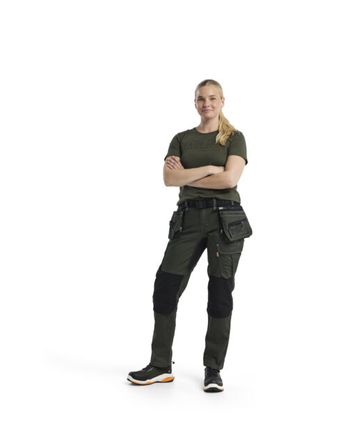 Damen Handwerker Arbeitshose Stretch X1900