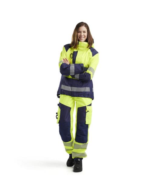 Damen High Vis Shell Jacke