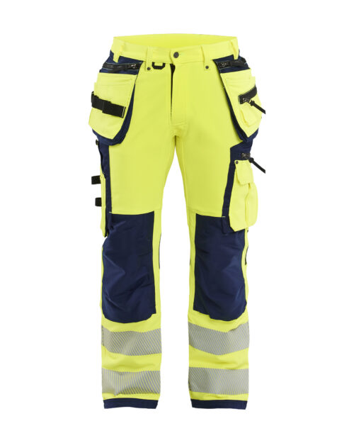 High Vis Arbeitshose 4-Wege-Stretch