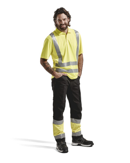 339110113300_FRONT.eps High Vis UV Poloshirt
