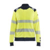 Damen High Vis Multinorm Sweatjacke