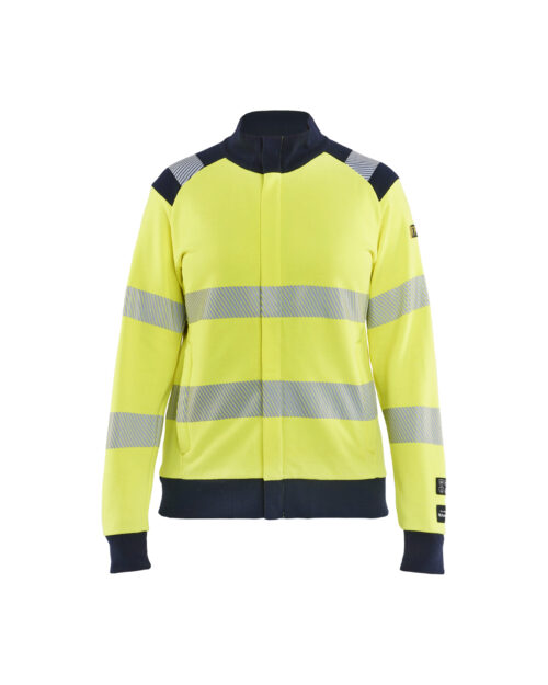 Damen High Vis Multinorm Sweatjacke